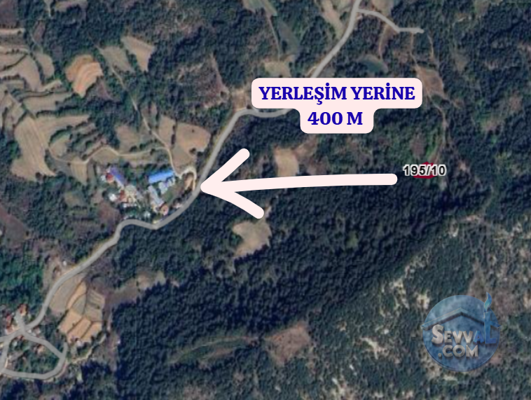 BOLU GÖYNÜK ÇAYLAK  KÖYÜNDE  623 M²  TARLA  SATILIKTIR - BOLU GÖYNÜK fotoğraf 4