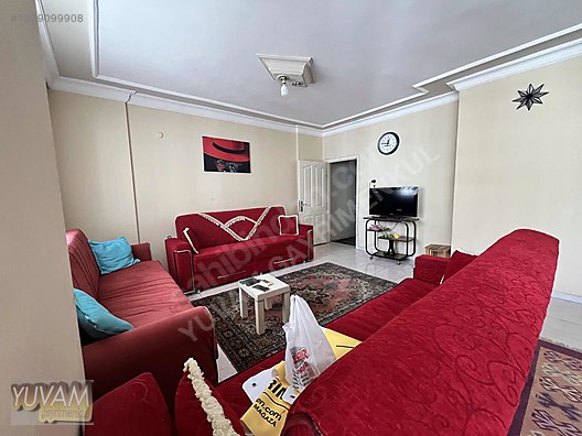 DENİZ MANZARALI 2+1 GENİŞ OTURUM EŞYALI DAİRE - MERSİN MEZİTLİ fotoğraf 5