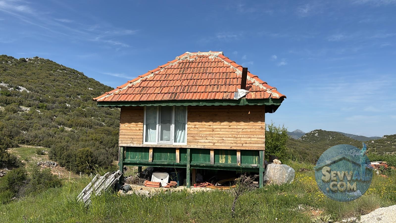 AĞLASUN ÇANAKLI KÖYÜNDE SATILIK BAĞ EVİ VE BAHÇESİ - Burdur Ağlasun fotoğraf 3
