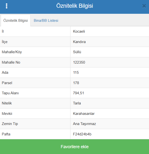 KOCAELİ KANDIRA SÜLLÜ  KÖYÜNDE 794  M² TARLA  SATILIKTIR - KOCAELİ KANDIRA fotoğraf 7