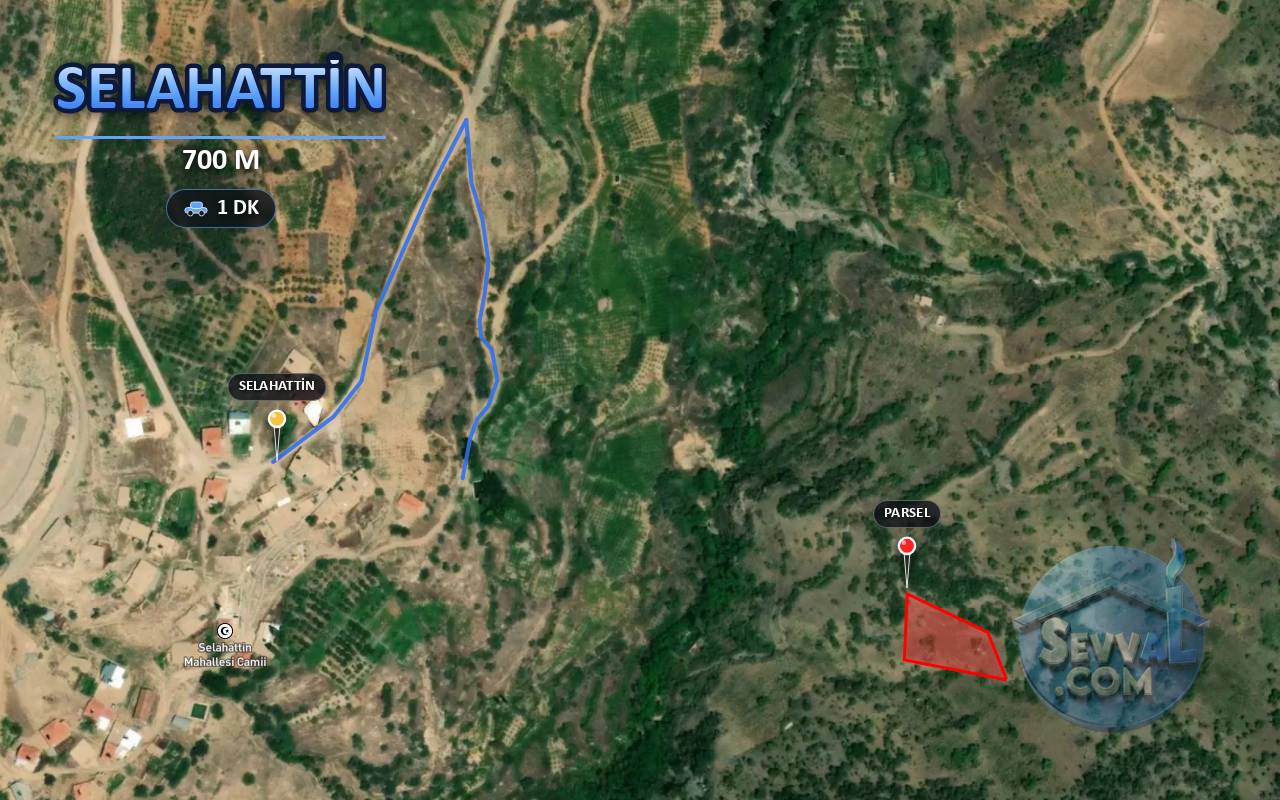 KONYA HADİM SELAHATTİN 1.828 m² SATILIK TARLA - KONYA HADİM fotoğraf 4