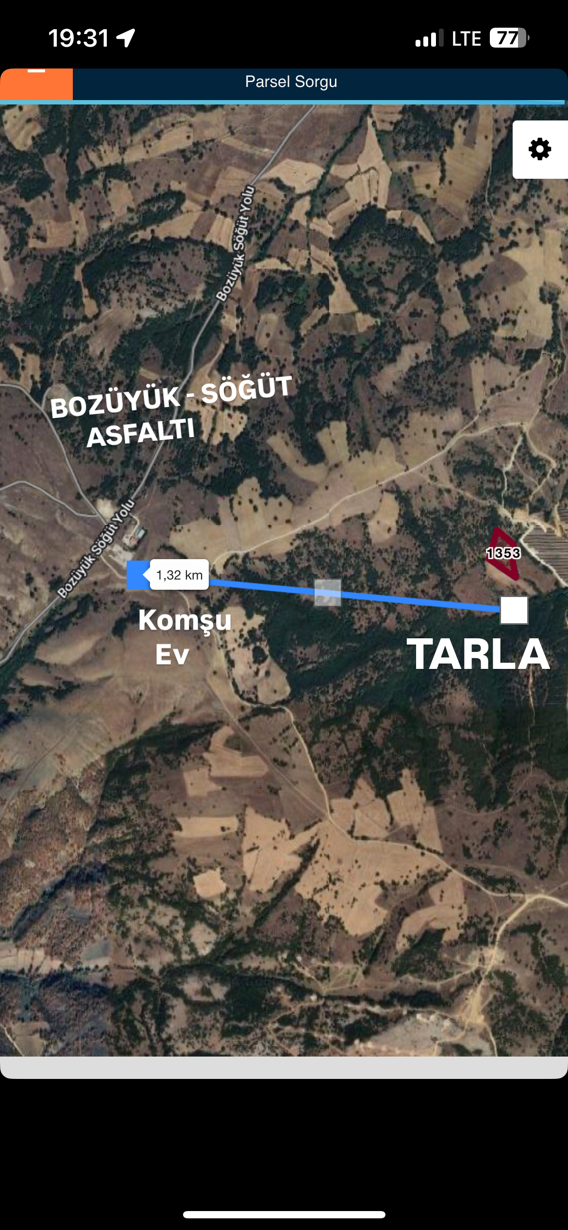 YATIRIMLIK 8,300 m2 GES’e KOMŞU TARLA -  BİLECİK-SÖĞÜT-KEPEN - BİLECİK SÖĞÜT fotoğraf 5