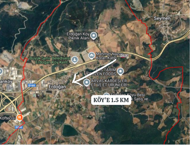 BURSA KESTEL ERDOĞAN'DA  2.001 M²  TARLA SATILIKTIR - BURSA KESTEL fotoğraf 4