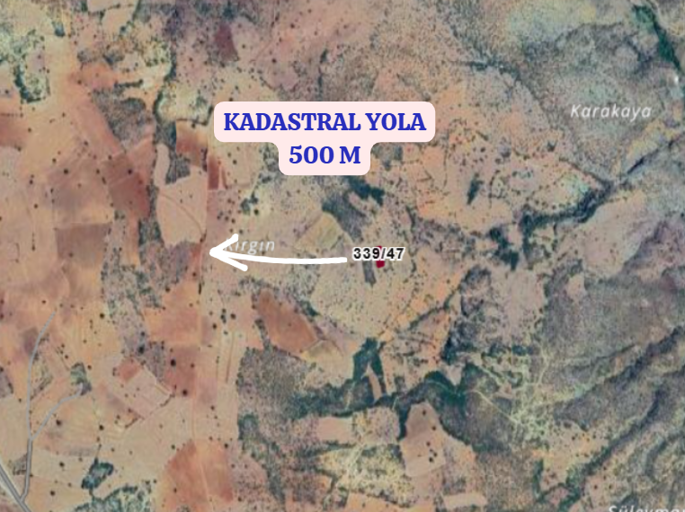 KONYA GÜNEYSINIR HABİLLER   KÖYÜNDE  621  M²  BAĞ  SATILIKTIR - KONYA GÜNEYSINIR fotoğraf 3