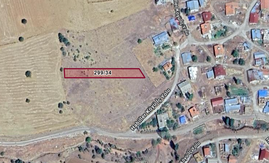 KONYA GÜNEYSINIR HABİLLER KÖYÜNDE 1.271 M² TARLA SATILIKTIR. - KONYA GÜNEYSINIR fotoğraf 3