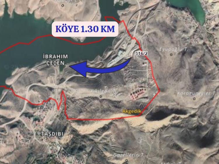 ERZİNCAN İLİÇ İBRAHİM ÇEÇEN KÖYÜNDE 701 M² ARSAMIZ  SATILIKTIR - ERZİNCAN İLİÇ fotoğraf 4