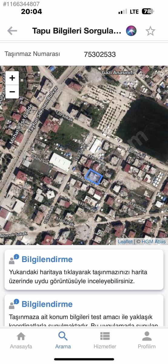 3 kat İmara açık tek tabu 600m² Hatay / Kırıkhan / Gazi Mah. - HATAY KIRIKHAN fotoğraf 3