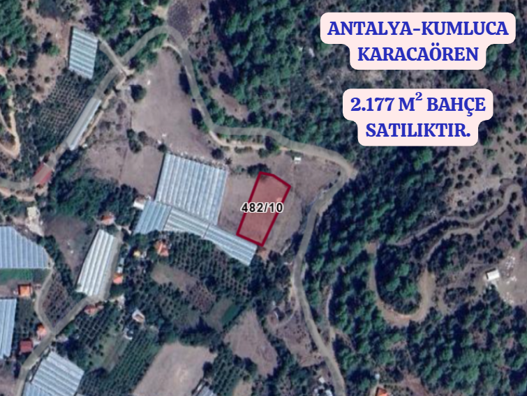 ANTALYA KUMLUCA KARACAÖREN KÖYÜNDE 2.177 M²  BAHÇE  SATILIKTIR - ANTALYA KUMLUCA fotoğraf 2