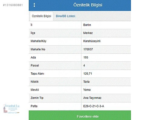 KADASTRAL YOLLU KÖYE YAKIN PARSELLER - BARTIN MERKEZ fotoğraf 2