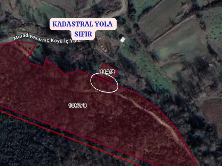 BURSA M.KEMALPAŞA MURADİYESARNIÇ  KÖYÜNDE 281  M² BAHÇE  SATILIKTIR - BURSA MUSTAFAKEMALPAŞA fotoğraf 4