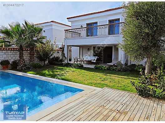 TURYAP ÇEŞME ALAÇATI YILLIK KİRALIK MÜSTAKİL HAVUZLU 7+1 VİLLA - İZMİR ÇEŞME fotoğraf 26