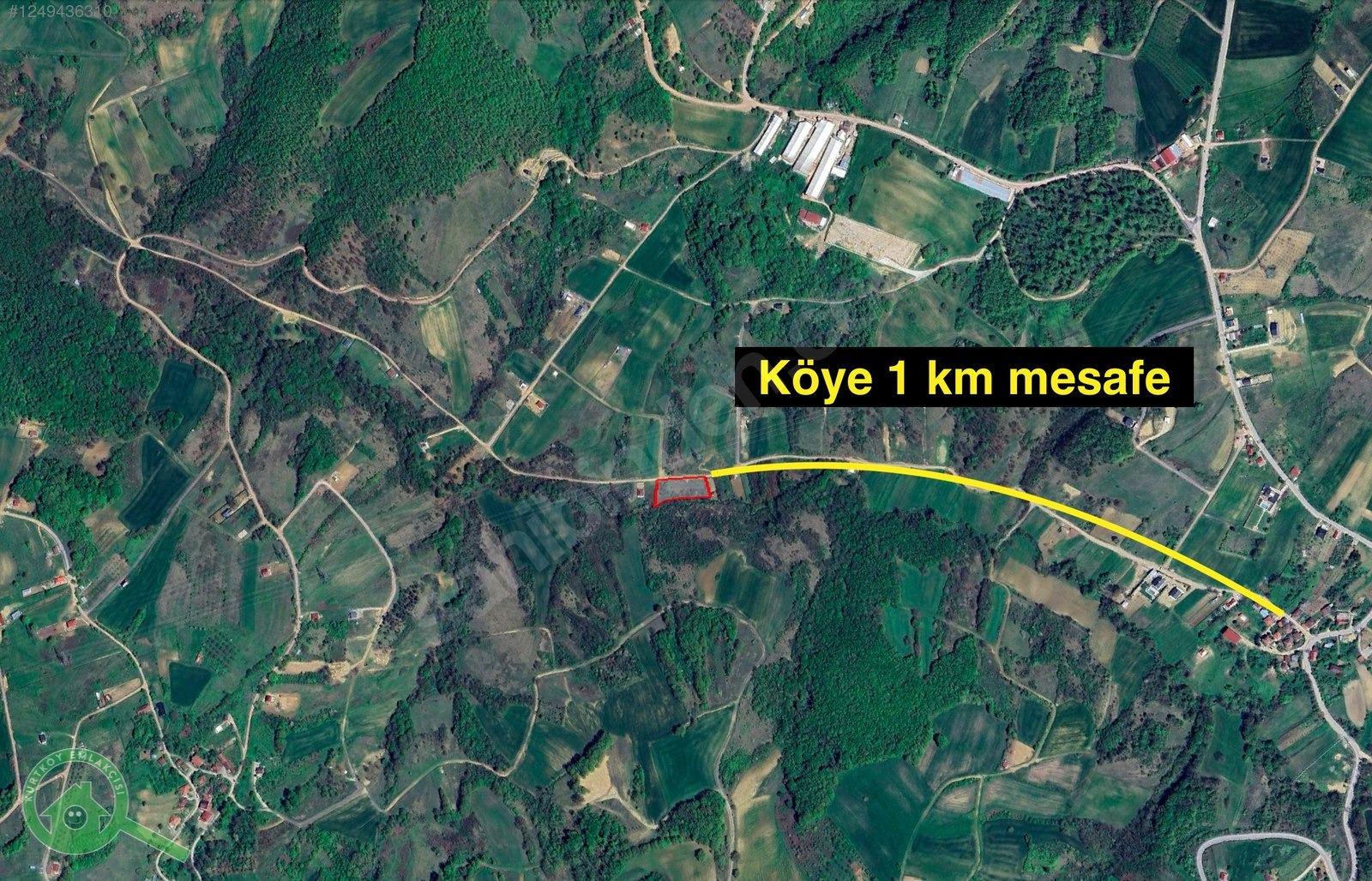 Körfez Himmetli'de 2524m² Tarla -Yola 72M Cepheli- Elektrik & Su - KOCAELİ KÖRFEZ fotoğraf 21
