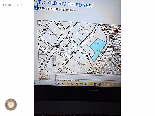 C KIZIK DEĞİRMENÖNÜ SATILIK 94m2 ARSA - BURSA YILDIRIM fotoğraf 3
