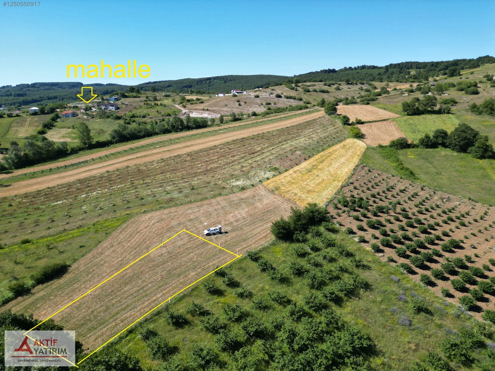 KANDIRA'DA ÇAPI DÜZGÜN 867 M2 MAHALLE KENARI SATILIK TARLA - KOCAELİ KANDIRA fotoğraf 4