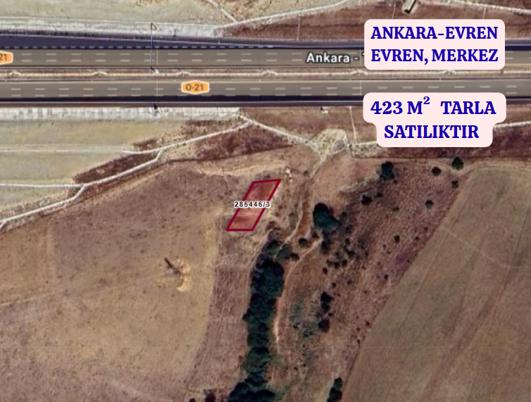 ANKARA EVREN EVREN,MERKEZ   KÖYÜNDE  423 M²  TARLA  SATILIKTIR - ANKARA EVREN fotoğraf 2