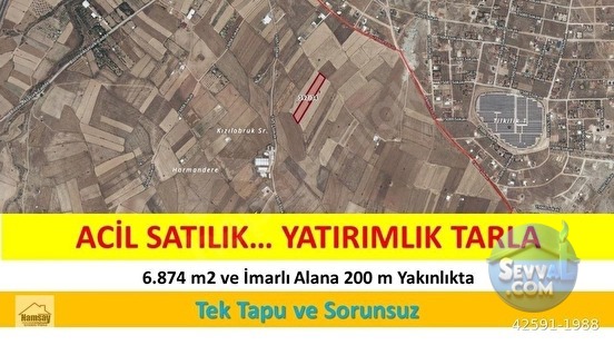 İmarlı Alana Çok Yakın Acil Satılık Yatırımlık Tarla - ANTALYA KORKUTELİ fotoğraf 3