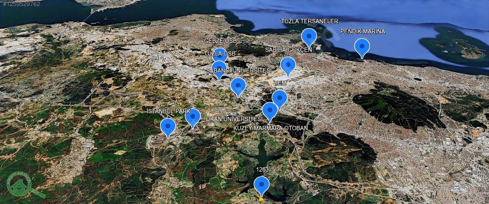 Pendik Kurtdoğmuş Köyü'nde 11,5 Dönüm Müstakil Satılık Tarla - İSTANBUL PENDİK fotoğraf 2