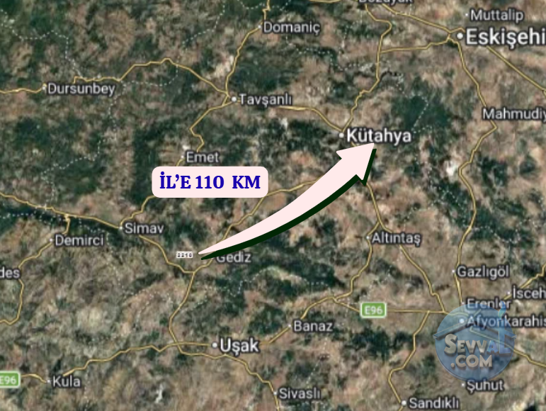 KÜTAHYA ŞAPHANE ÜÇBAŞ  KÖYÜNDE 1.530 M²  BAHÇE  SATILIKTIR - KÜTAHYA ŞAPHANE fotoğraf 6