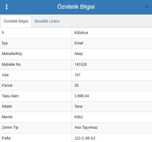 KÜTAHYA EMET ABAŞ  KÖYÜNDE 3.698 M² TARLA SATILIKTIR - KÜTAHYA EMET fotoğraf 10
