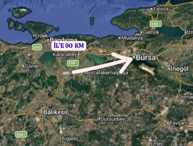 BURSA MUSTAFAKEMALPAŞA ADA   KÖYÜNDE 2.014  M² TARLA  SATILIKTIR - BURSA MUSTAFAKEMALPAŞA fotoğraf 6