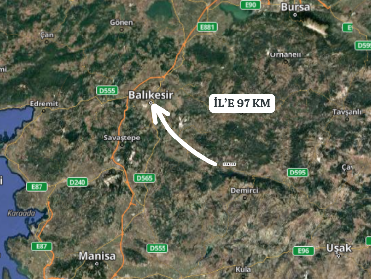 BALIKESİR SINDIRGI MUMCU   KÖYÜNDE 767 M² TARLA  SATILIKTIR - BALIKESİR SINDIRGI fotoğraf 7