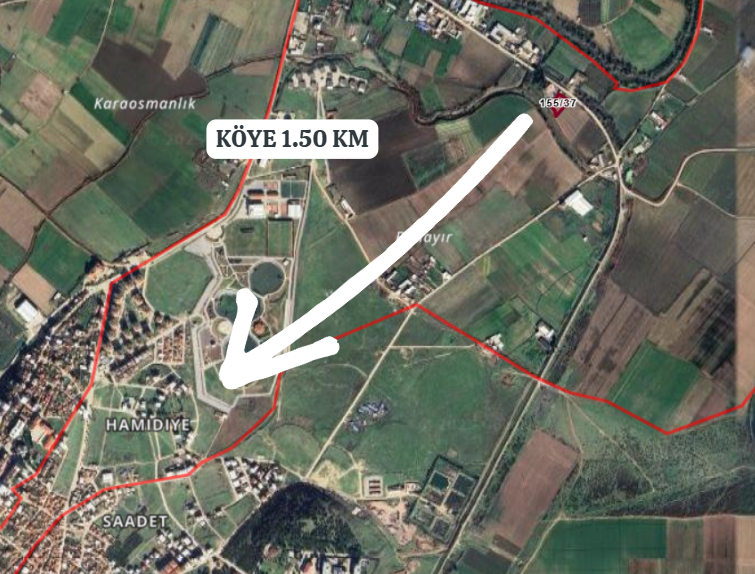 BURSA KARACABEY HAMİDİYE KÖYÜNDE 2.175  M² TARLA SATILIKTIR - BURSA KARACABEY fotoğraf 4