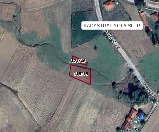 KÜTAHYA ALTINTAŞ SARAYCIK KÖYÜ’NDE 163 M² TARLA SATILIKTIR - KÜTAHYA ALTINTAŞ fotoğraf 3