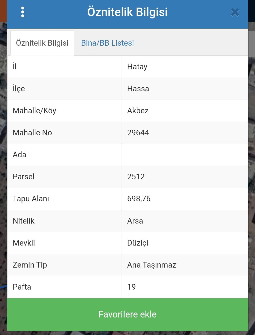 SATILIK TEK TAPU 698 M²  Hatay / Hassa / Yolçatı Mh. - HATAY HASSA fotoğraf 3