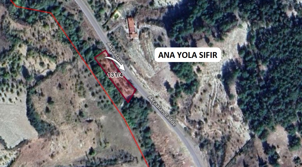 KÜTAHYA GEDİZ E.GEDİZ 883 M² TARLA SATILIKTIR - KÜTAHYA GEDİZ fotoğraf 3