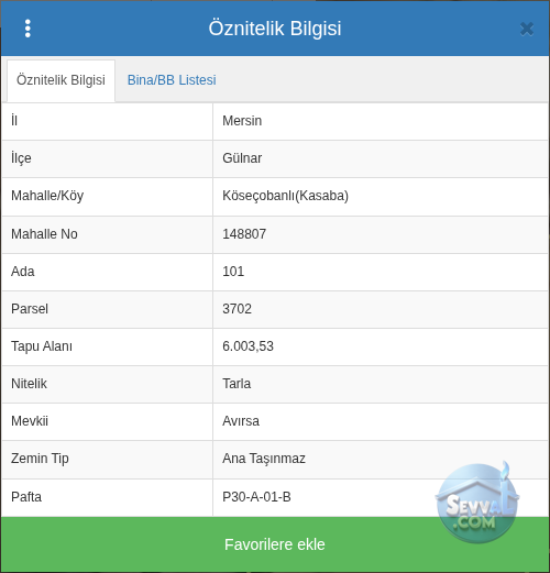 MERSİN GÜLNAR KÖSEÇOBANLI(KASABA) 6.004 m² SATILIK ARSA - MERSİN GÜLNAR fotoğraf 3