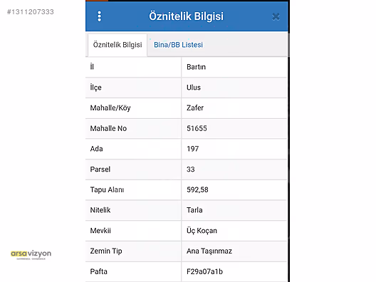Bartın Zafer Köyünde 592 M2 İmarlı Arsa - BARTIN ULUS fotoğraf 11