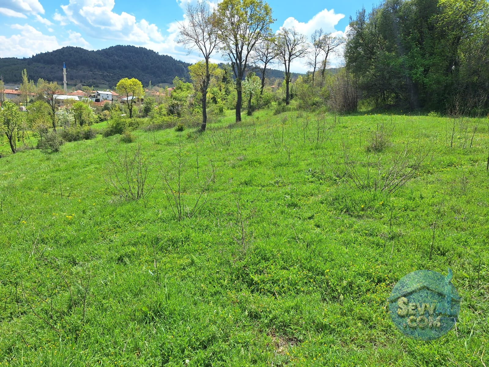 BURDUR AĞLASUN KİBRİT KÖYÜNDE SATILIK KERPİÇ EV VE TARLA - Burdur Ağlasun fotoğraf 6