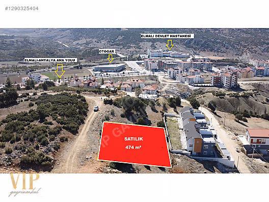 VIP GAYRİMENKUL' den EN DEĞERLİ BÖLGEDE 474 m² İMARLI ARSA - ANTALYA ELMALI fotoğraf 4