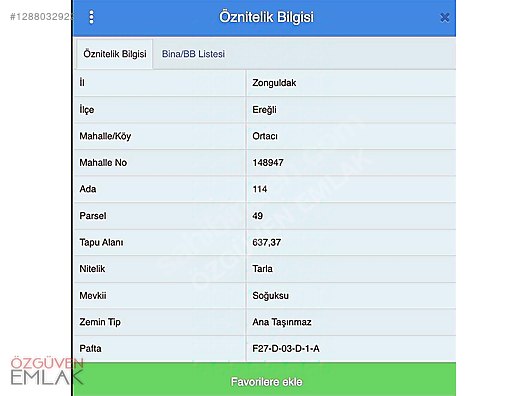 Zonguldak Ereğli Yollu Manzaralı Tarla ACİL 3 GÜNLÜK FİYAT - ZONGULDAK EREĞLİ fotoğraf 8