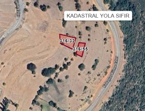 KÜTAHYA SİMAV KOYUNABA KÖYÜ’NDE 181 M² BAHÇE SATILIKTIR - KÜTAHYA SİMAV fotoğraf 3