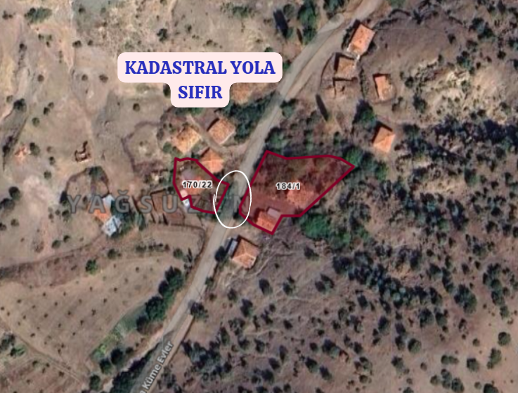 ÇORUM OSMANCIK YAĞSİYAN  KÖYÜNDE 472 M²  AHŞAP EV VE BAHÇESİ  SATILIKTIR - ÇORUM OSMANCIK fotoğraf 3