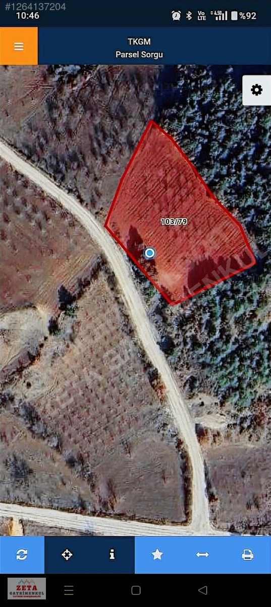 Sakarya Taraklı'da Manzaralı 5.291 m² Hobi Bahçesi/Yatırımlık - SAKARYA TARAKLI fotoğraf 7