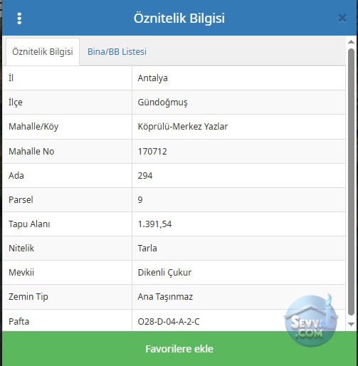 ANTALYA GÜNDOĞMUŞ KÖPRÜLÜ MAHALLESİ NDE  1.391 M² TARLAMIZ SATILIKTIR - ANTALYA GÜNDOĞMUŞ fotoğraf 2