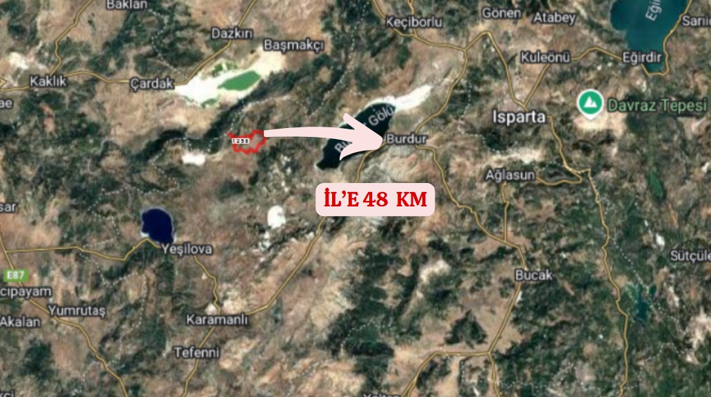BURDUR YEŞİLOVA AKÇAKÖY'DE 800M² TARLA SATILIKTIR - BURDUR YEŞİLOVA fotoğraf 10
