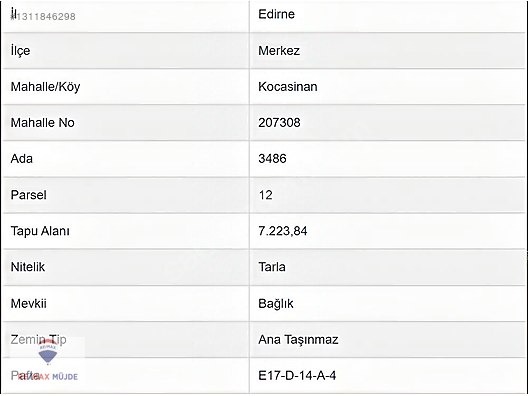 EDİRNE MERKEZ KOCASİNAN MAH.7.223 M2 RESMİ YOLA CEPHELİ TARLA - EDİRNE MERKEZ fotoğraf 2