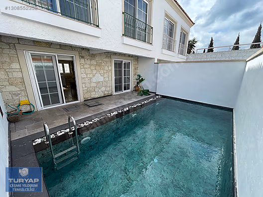 TURYAP 'tan ÇEŞME ALAÇATI HACIMEMİŞTE HAVUZLU KİRALIK 3+1 VİLLA - İZMİR ÇEŞME fotoğraf 21