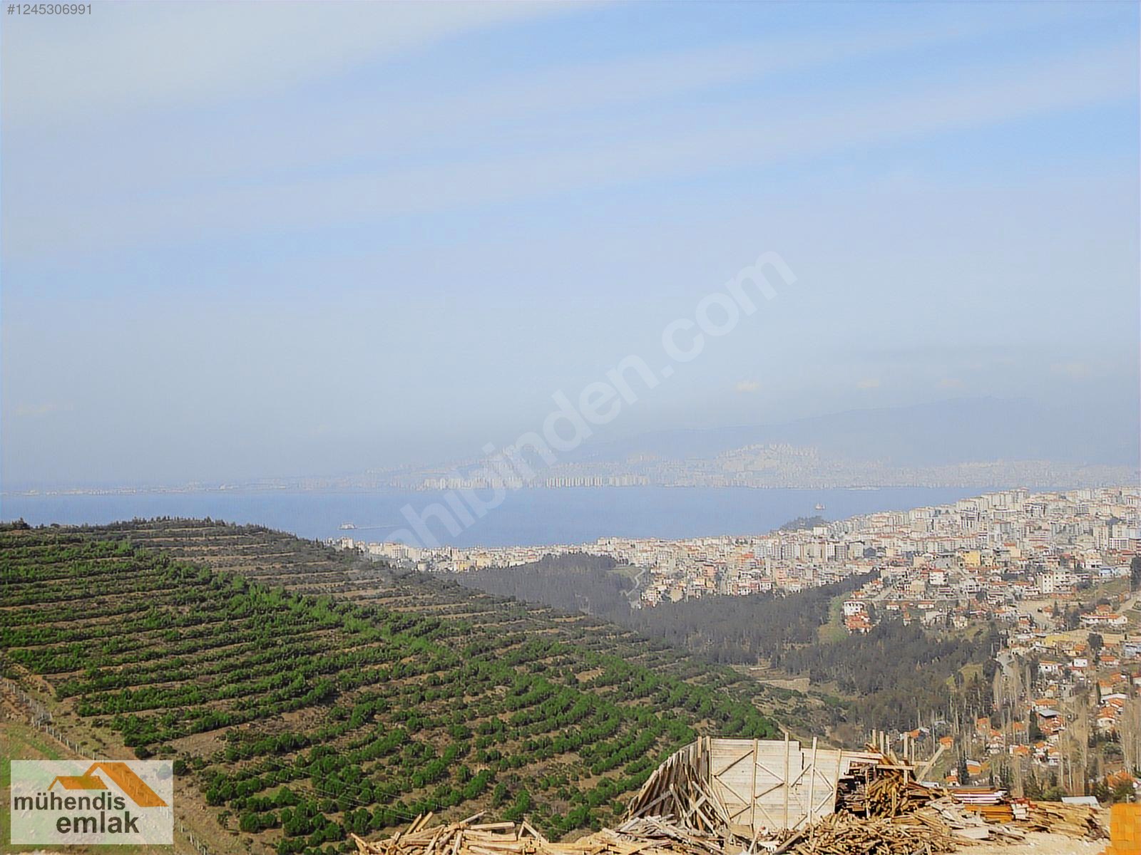 MÜHENDİS EMLAK FULL DENİZ MANZARALI 378M2 BALÇOVA ARSASI SATILIK - İZMİR BALÇOVA fotoğraf 7