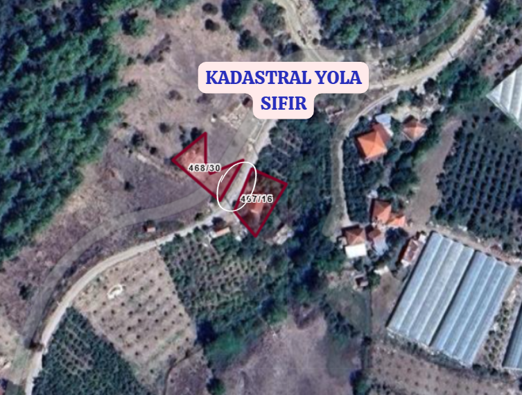 ANTALYA KUMLUCA KARACAÖREN  KÖYÜNDE 446  M²   TARLA  SATILIKTIR - ANTALYA KUMLUCA fotoğraf 3