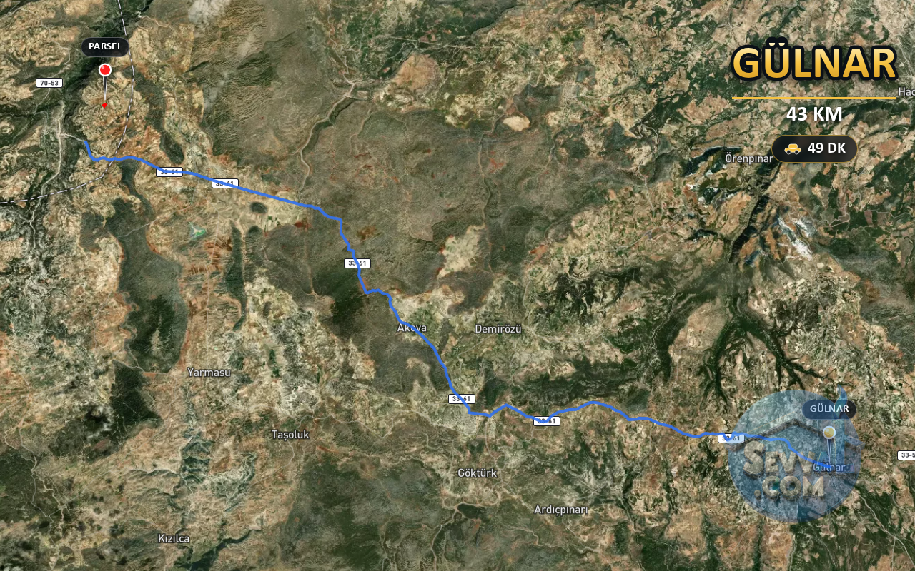 MERSİN GÜLNAR KÖSEÇOBANLI(KASABA) 6.004 m² SATILIK ARSA - MERSİN GÜLNAR fotoğraf 5