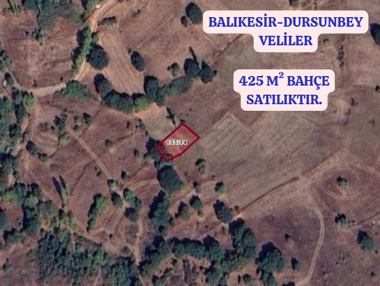 BALIKESİR DURSUNBEY VELİLER  KÖYÜNDE 425 M² BAHÇE SATILIKTIR - BALIKESİR DURSUNBEY fotoğraf 2