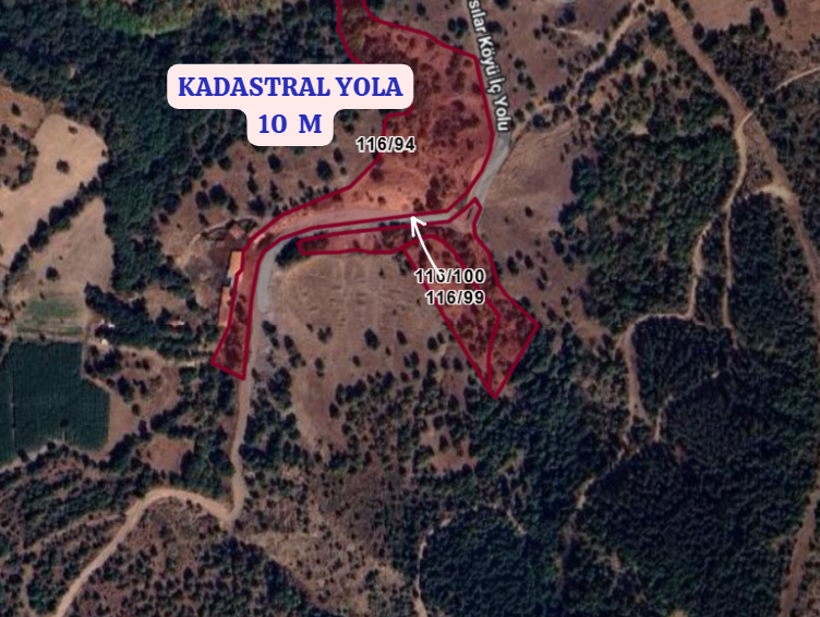 BALIKESİR BİGADİÇ DURASILAR  KÖYÜNDE 2.686 M² TARLA SATILIKTIR - BALIKESİR BİGADİÇ fotoğraf 3
