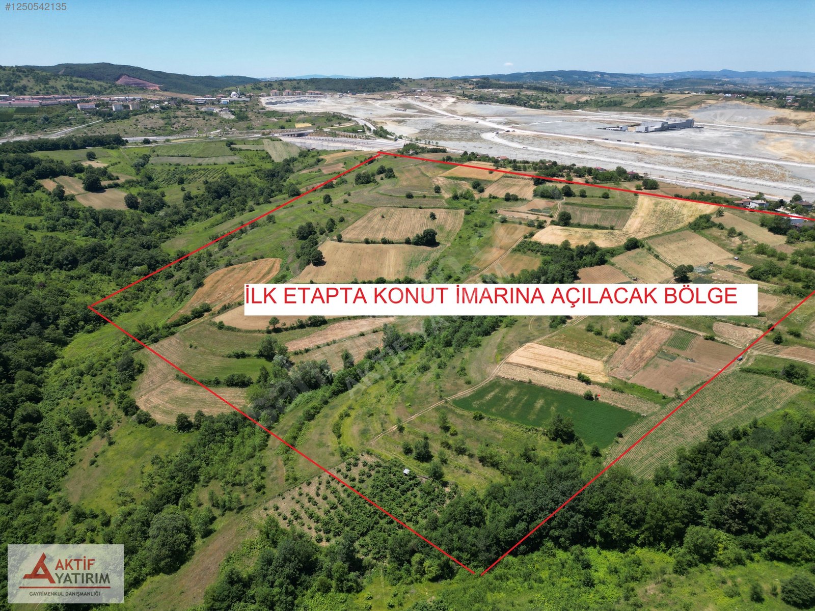 FIRSAT!!! GIDA ORGANİZYE 500 METRE MESAFEDE İMAR ALANI İÇİNDE - KOCAELİ KANDIRA fotoğraf 3