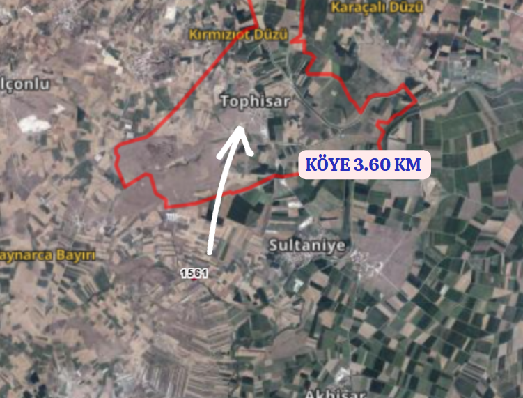 BURSA KARACABEY TOPHİSAR  KÖYÜNDE 6.000 M² TARLA SATILIKTIR - BURSA KARACABEY fotoğraf 4