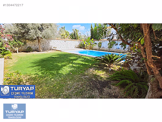 TURYAP ÇEŞME ALAÇATI YILLIK KİRALIK MÜSTAKİL HAVUZLU 7+1 VİLLA - İZMİR ÇEŞME fotoğraf 16
