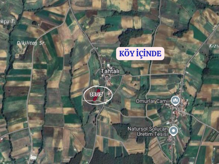 KOCAELİ DERİNCE TAHTALI  KÖYÜNDE   TARLANIN 340  M²  Sİ  SATILIKTIR - KOCAELİ DERİNCE fotoğraf 6
